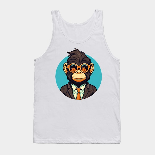 Monkeying around since birth Tank Top by Printashopus